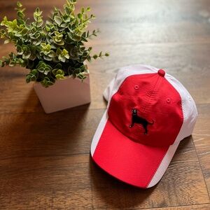 Women’s The Black Dog Red Hat - Ladies Cut